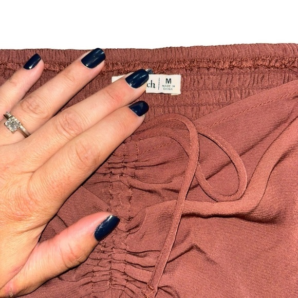 Abercrombie & Fitch Rust Cottagecore Prarie Bohemian Peasant Top Women’s M - Picture 9 of 13